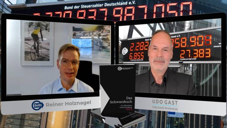 Folge 160: Reiner Holznagel – Steuergeld Verschwendung – das Schwarzbuch deckt auf